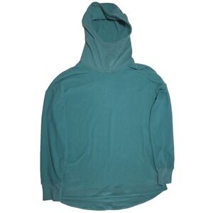 Teal‎ Hooded DIP Woman's Small Hoodie